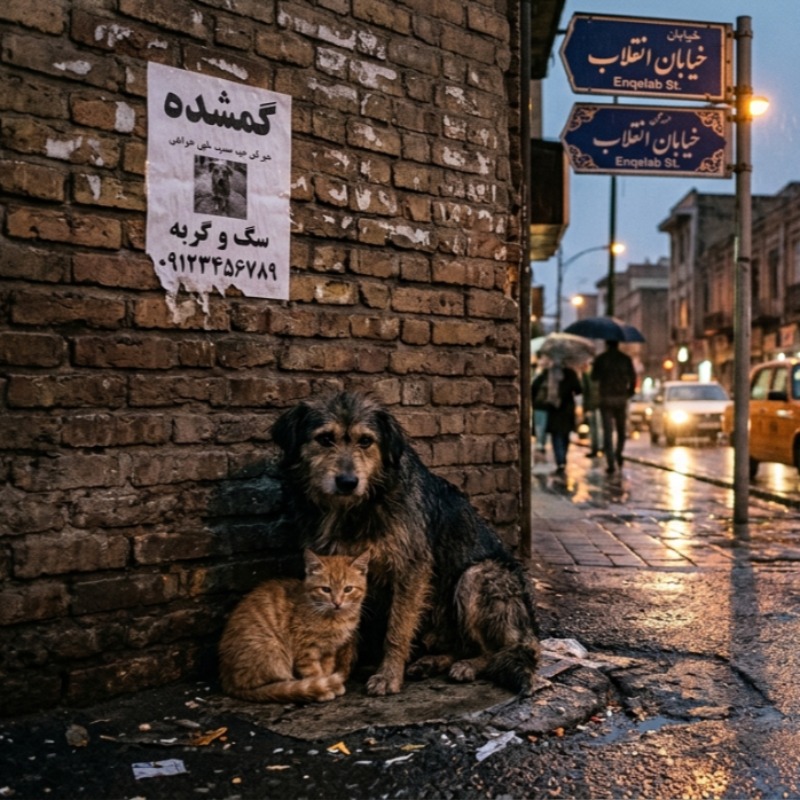 حیوانات گمشده و حیوانات پیدا شده